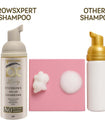 Brows Xpert Clarifying Shampoo Cleanser Foam – Gentle Oil-Free | Prep Before Tint or Henna | For Sensitive Skin | 60ml Bottle – Professional & Home Use